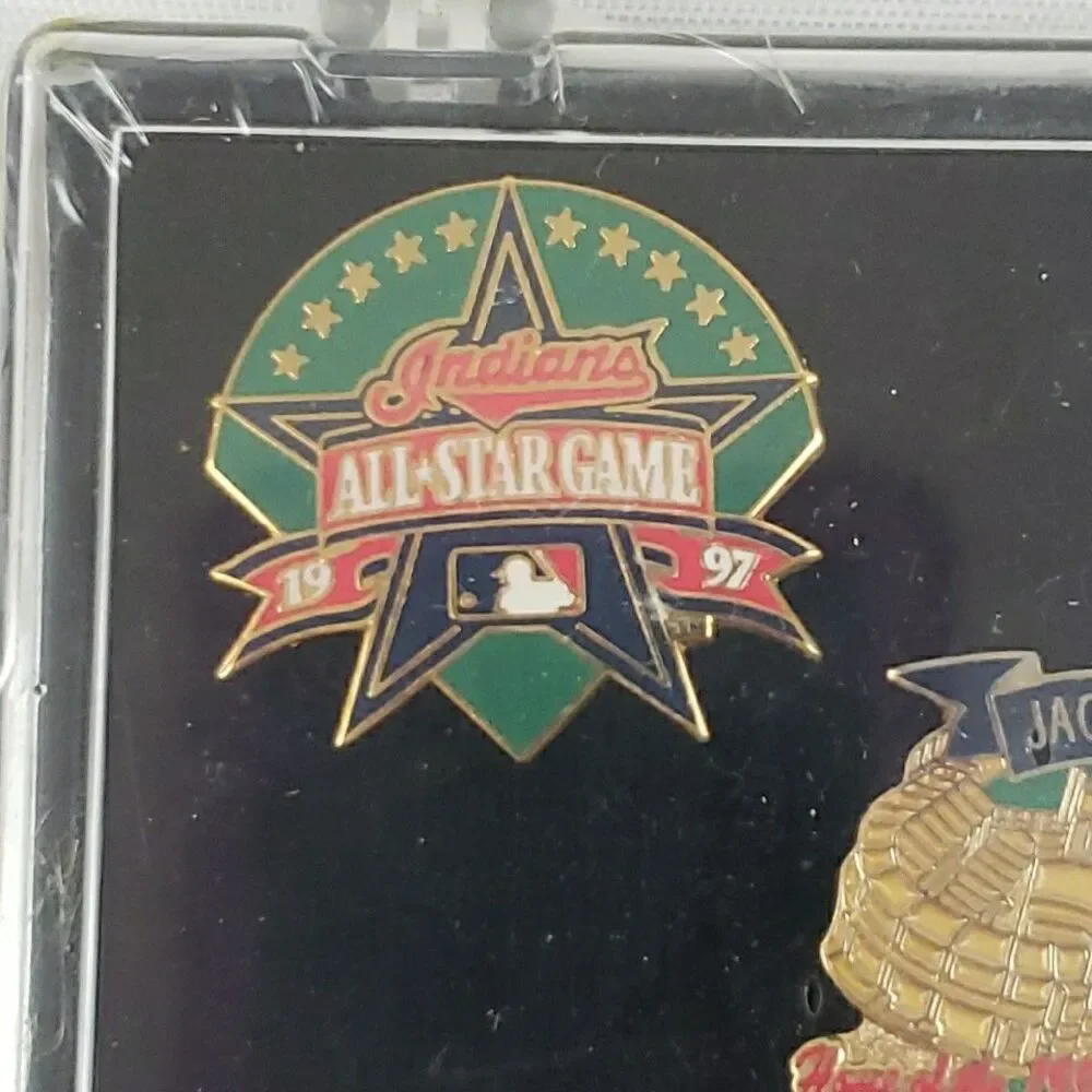 Cleveland Indians 1997 All Star Commemorative Pins 3 Pc Set MLB Jacob's Field